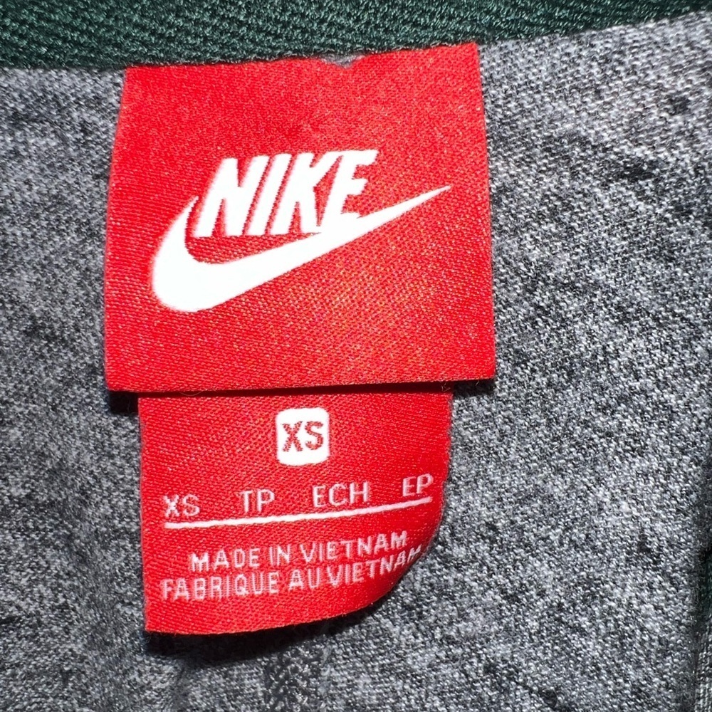 Nike Women’s X Small Michigan State Spartans Gray Vintage Hoodie Sweatshirt XS - Picture 8 of 13